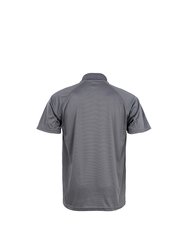 Unisex Adults Impact Performance Aircool Polo Shirt - Grey