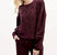 Corinna Pullover In Black Cherry Leopard - Black Cherry Leopard