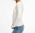 Everywhere Lyr Long Sleeve Ruched Top In Coconut