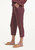 Hazel Rib Pant In Currant