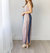 Kayla Maxi Dress In Patina Stripe