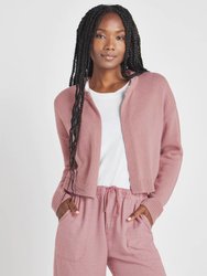 Lily Open Front Cardigan - Moonstone