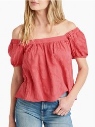 Nikki Jacquard Blouse