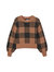 Plaid Cashmere Pullover