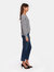 Top Wedge Thermal Crop Sweater