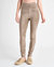 Vegan Suede Legging In Camel - Camel