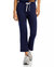 Brooks Cropped Flare Sweatpants In Indigo - Indigo