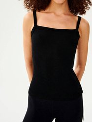 Romy Rib Tank - Black