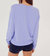 Sonja Fleece Sweatshirt In Purple Haze