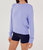 Sonja Fleece Sweatshirt In Purple Haze