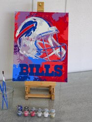 NFL Buffalo Bills Team Pride Paint By Number Kit