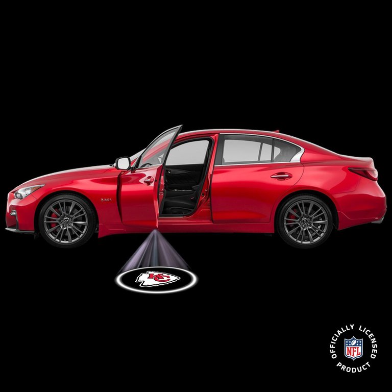NFL Kansas City Chiefs  LED Car Door Light