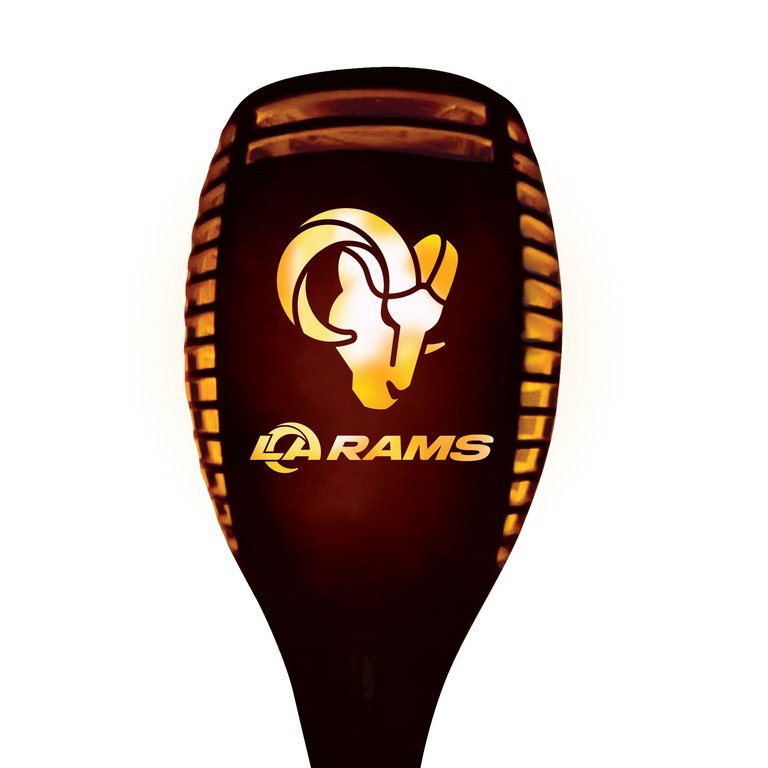 NFL La Rams Team LED Solar Torch