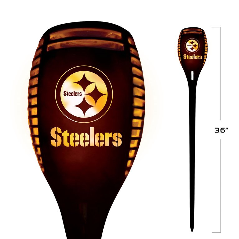 NFL Pittsburgh Steelers Team LED Solar Torch