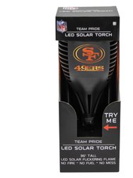 NFL San Francisco 49ERS Team LED Solar Torch