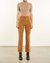 Ankle Flare Corduroy Pant In Camel - Camel