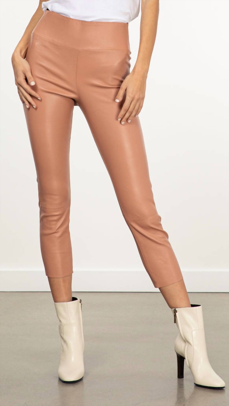 Capri Leggings In Rose