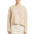 Heavy Cashmere Sweater In Wheat - Wheat