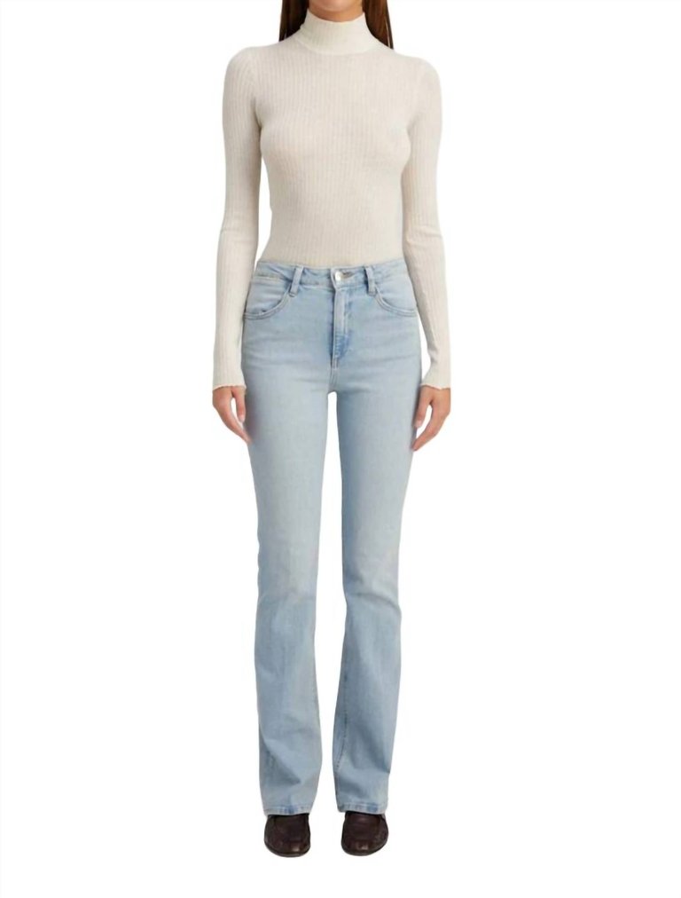 Micro Flare Jeans In Francoise - Francoise