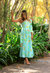 Aqua Kaner One-Shoulder Maxi Dress