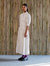 Audrey Handwoven Dress in Off white