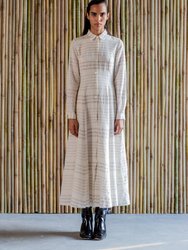 Emily Handwoven Dress - Off white