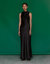 Eve Silk Dress In Black - Black