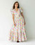 Florence Dress - Off White Multicoloured