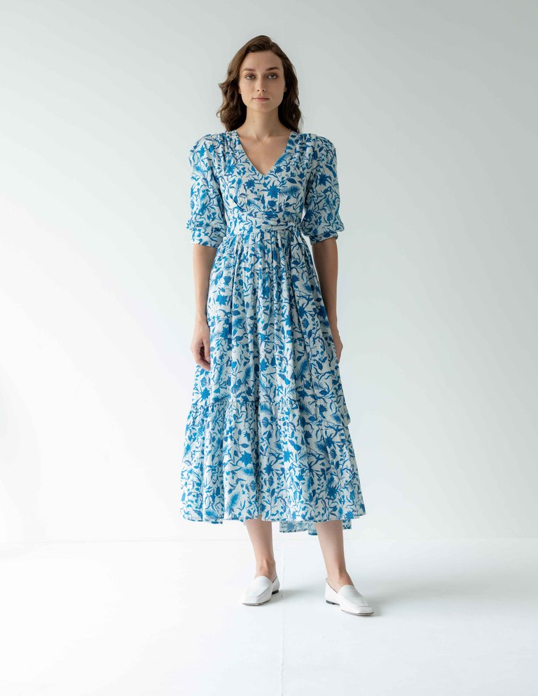 Hazel Dress - Blue