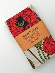 Poppies Tea Towel