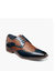 Joss Wingtip Oxford Shoe In Navy - Navy