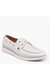 Men's Reid Moc Toe Boat Shoe In White - White