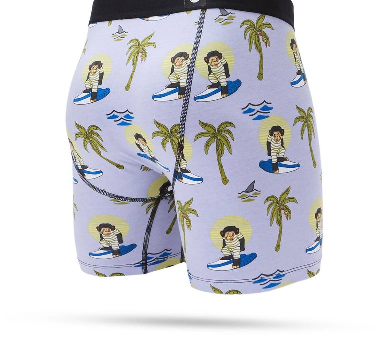 Men's Monkey Surfs Boxer Briefs In Blue