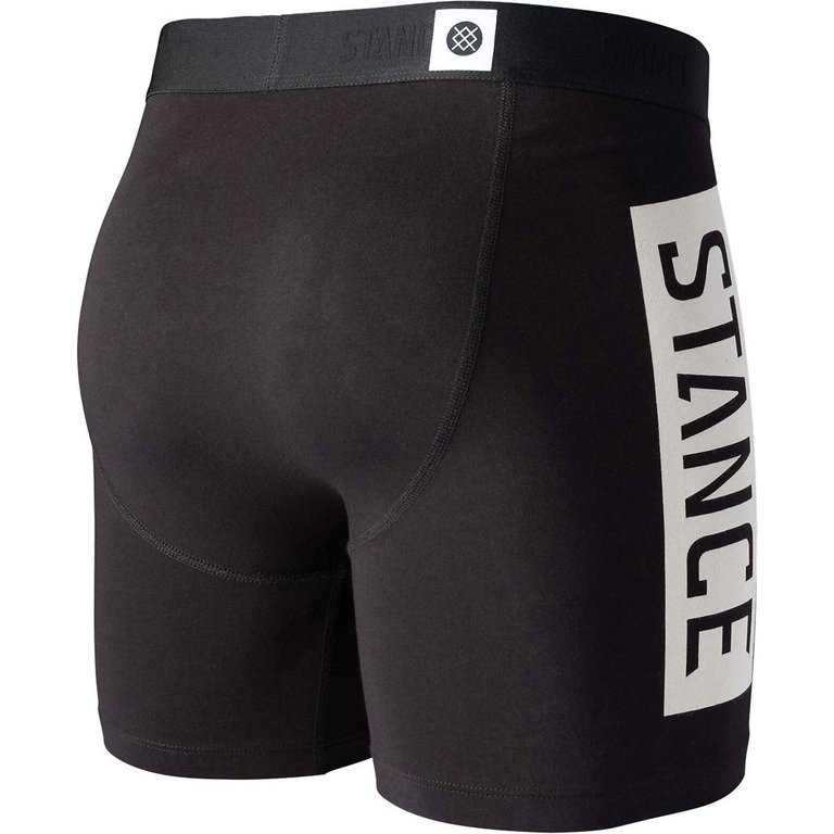 Men's Standard Boxer Briefs In Black