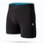 Men's Standard Boxer Briefs In Black - Black