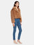 Janet Faux Fur Crop Jacket