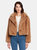 Janet Faux Fur Crop Jacket