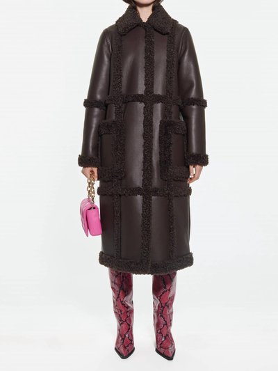 STAND STUDIO Patrice Faux Shearling Coat product