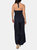 London V-Neck Halter Sleveless Wide Leg Jumpsuit