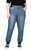 Women's Plus Size Tencel Rib Cuffs Jogger Jeans