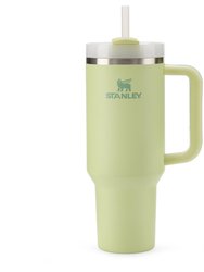 Steel Vacuum Insulated Tumbler With Lid And Straw - Citron