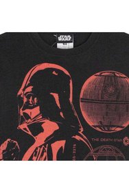 Star Wars Childrens/Kids Darth Vader T-Shirt (Red/Black)