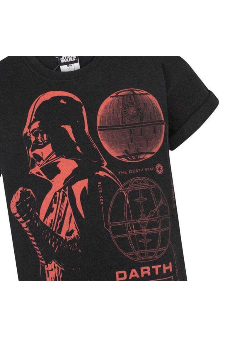 Star Wars Childrens/Kids Darth Vader T-Shirt (Red/Black)