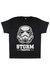 Star Wars Girls Stormtrooper Mask T-Shirt (Black) - Black