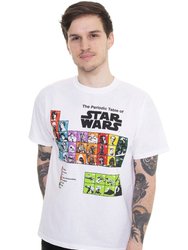 Star Wars Unisex Adult Periodic Table T-Shirt (White)
