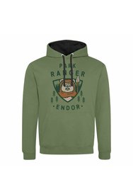 Unisex Adult Endor Park Ranger Hoodie - Green - Green