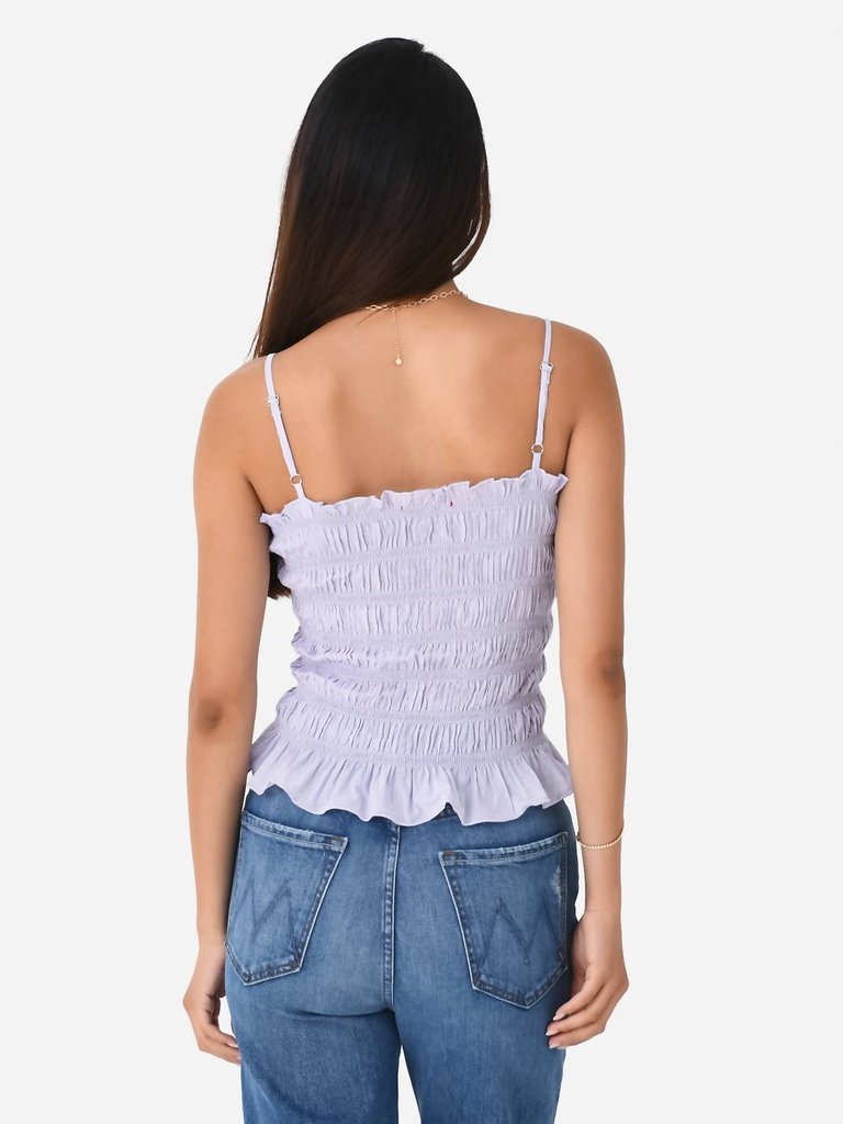 Strappy Tube Top In Violet