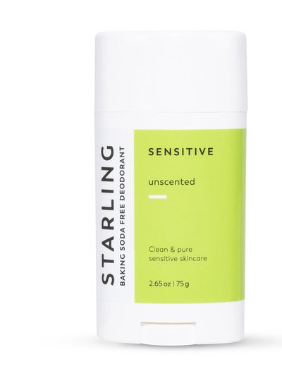 Starling Skincare Sensitive | Aluminum Free Deodorant | No Baking Soda | Unscented product