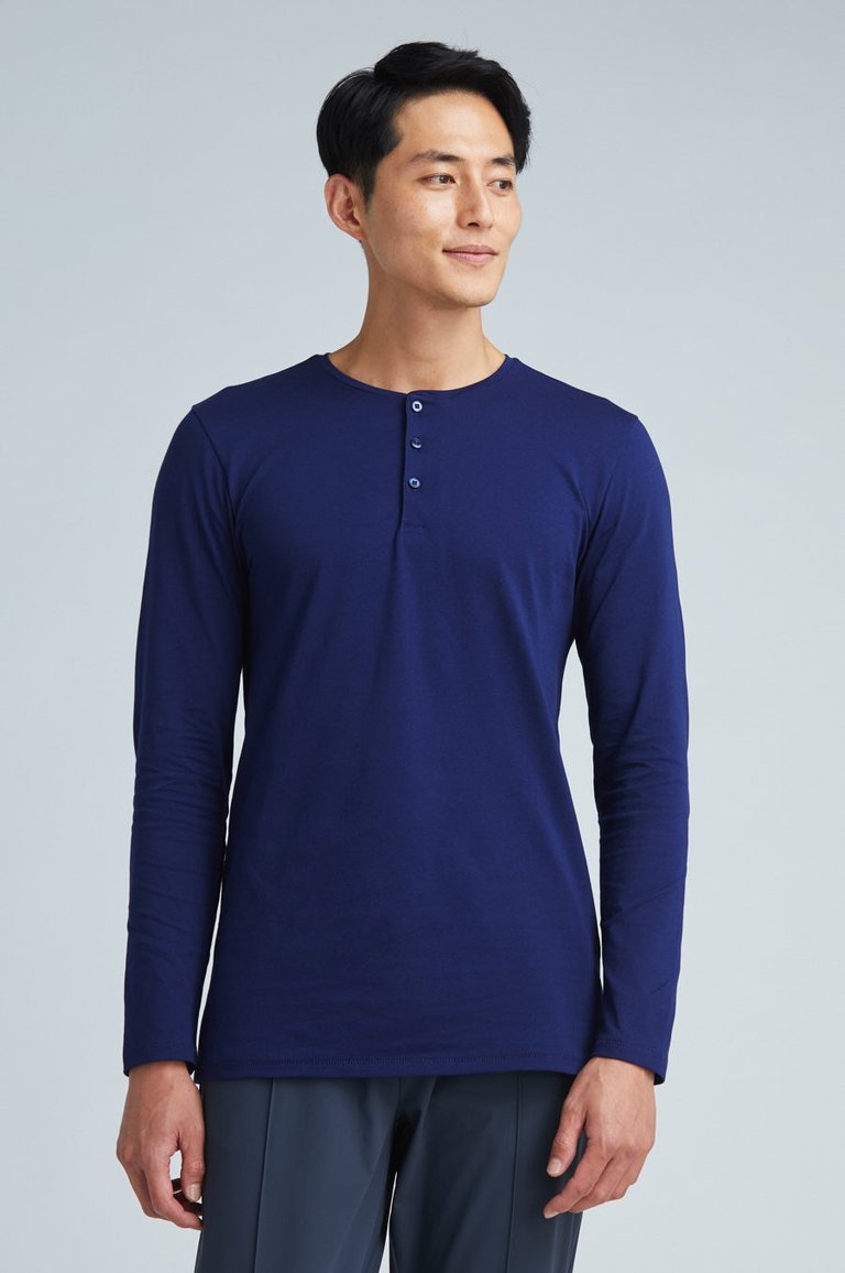 Henley - Navy - Navy