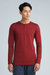 Henley Shirt - Burgundy - Burgundy